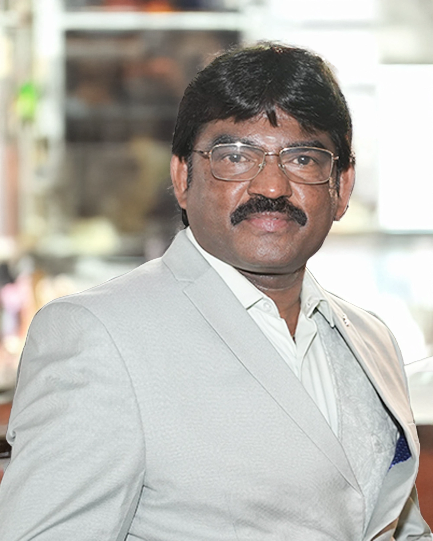 Dr. Raviraja M.E. - Chairman Maharaj Soaps